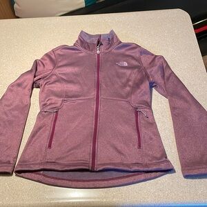 The North Face Smooth Fleece Jacket Size Md Burgundy